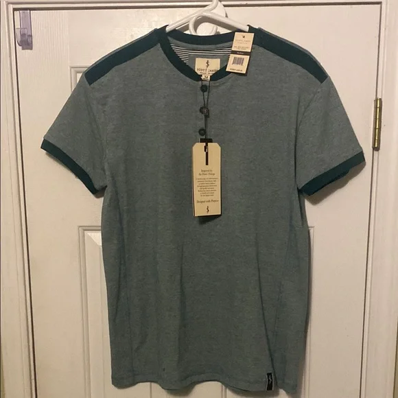 Men's Green T-Shirt - Picture 1 of 2